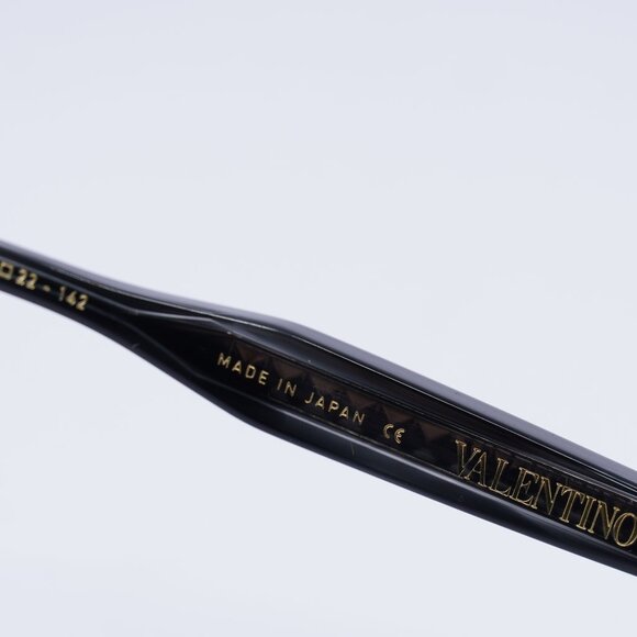 Valentino V-ESSENTIAL-IV VLX-132B Eyeglasses Black 46mm Round Frame - Picture 5 of 10